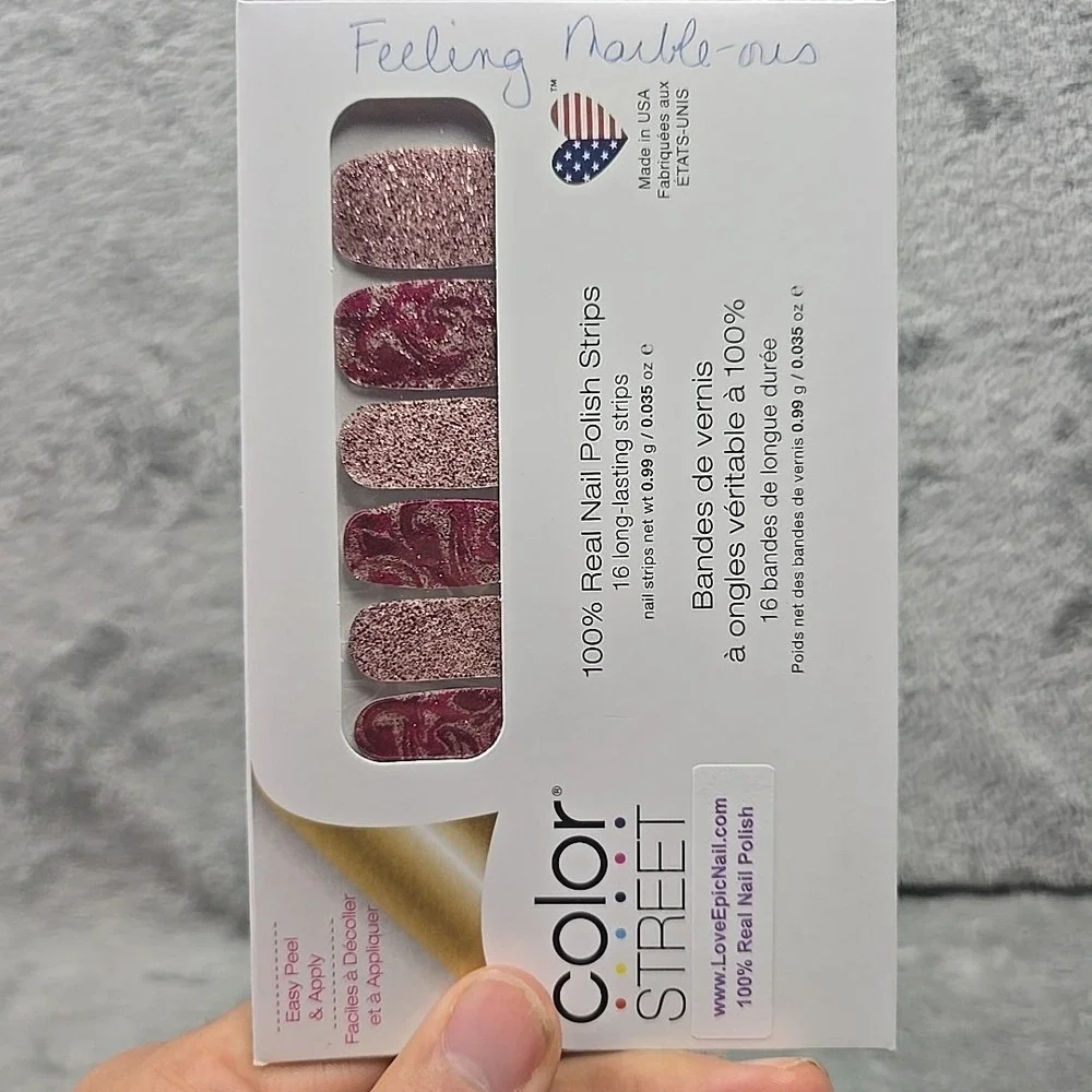 Lot‎ Of 8 Color Street Real Nail Polish Strips Cammo Swirls Leopard Patterns